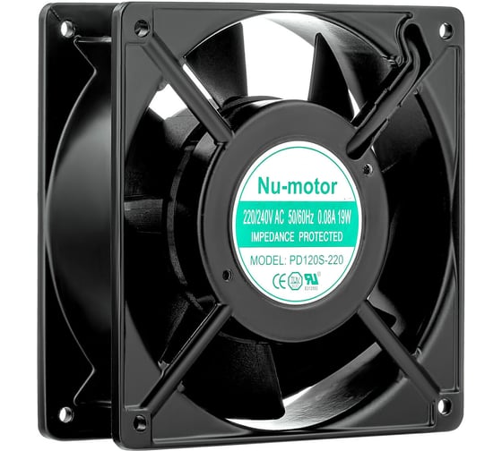 Изображение товара Вентилятор ПТК 120мм/220в sg 00000029010