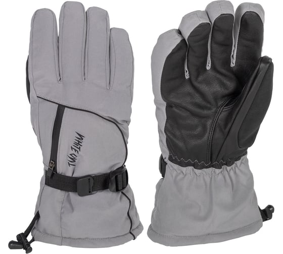 Изображение товара Зимние перчатки White Owl 09-1550, размер XS, серый с черным W112828
