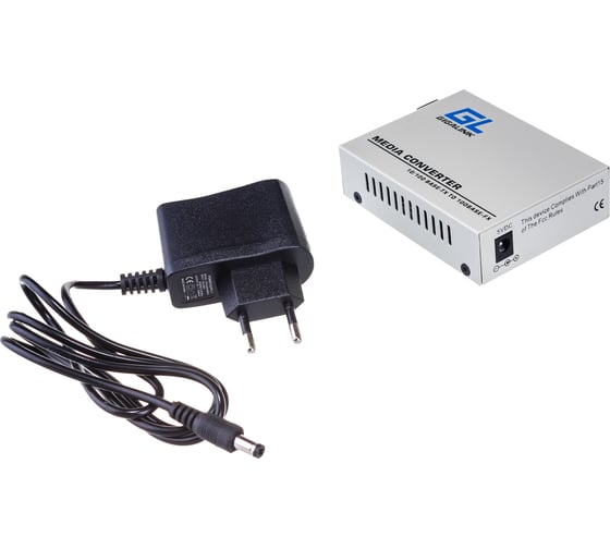 Изображение товара Конвертер UTP GIGALINK 100Мбит/c, WDM, без LFP, SM, SC GL-MC-UTPF-SC1F-18SM-1550-N