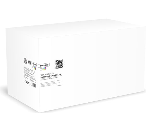 Изображение товара Лазерный картридж Cactus CSP-W2070XSET 117X черный/пурпурный/желтый/голубой, 4 шт. для HP Color Laser 1981531