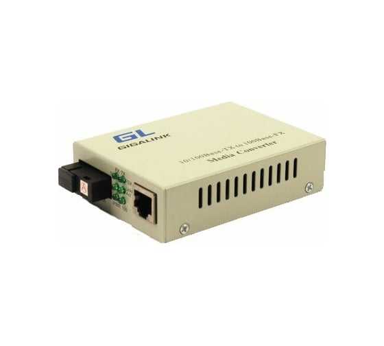 Изображение товара Конвертер UTP GIGALINK 100Мбит/c, WDM, LFP, SM, SC GL-MC-UTPF-SC1F-18SM-1550
