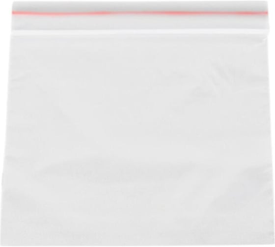 Изображение товара Пакет ООО Комус с замком zip lock, 10x10 см, 40 мкм, 100 шт. 721359