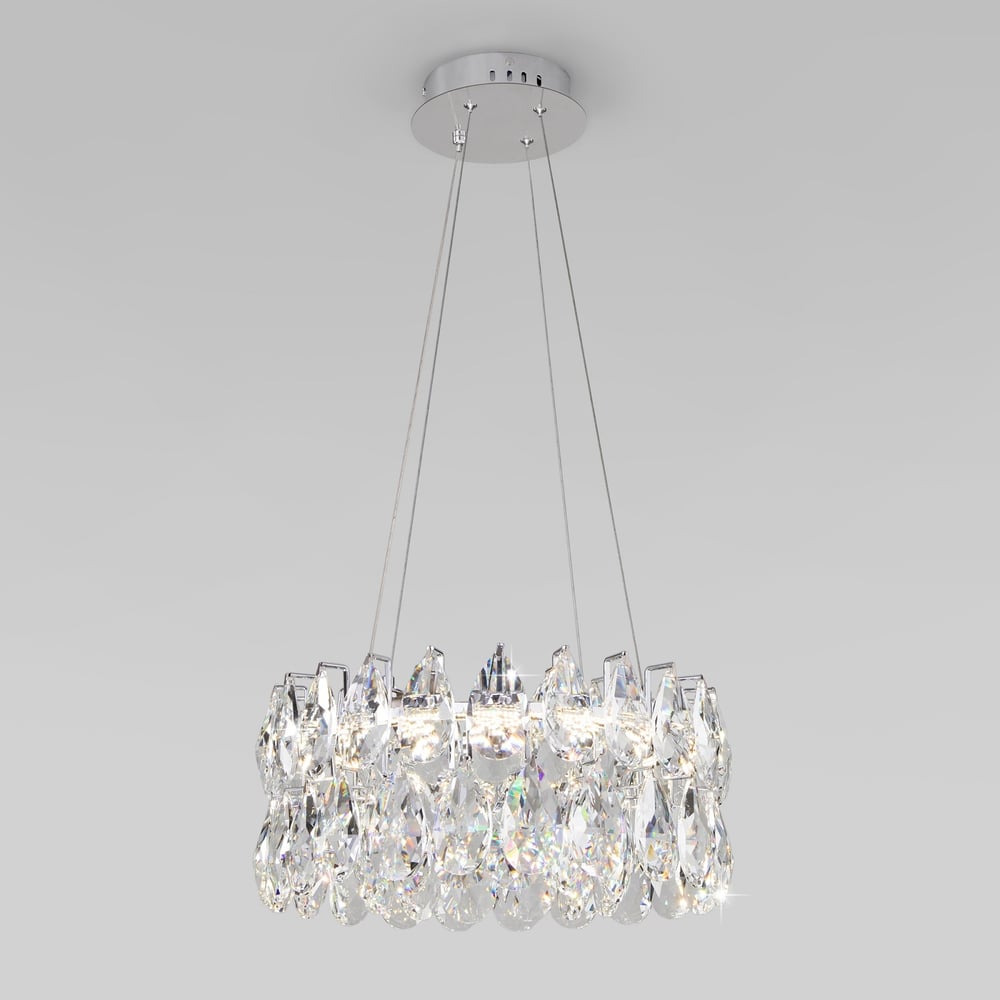 Изображение товара Подвесная люстра Bogate's с хрусталем 90370/1, регулируемая цветовая температура, классика