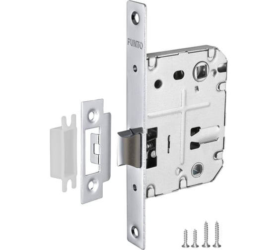 Изображение товара Врезная защелка PUNTO L72-50 CP хром 36951