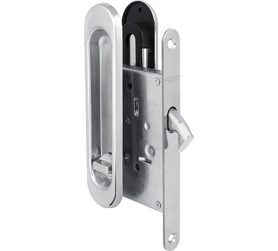 Изображение товара Защелка с ручками для раздвижных дверей PUNTO Soft LINE SL-011 CP 38597