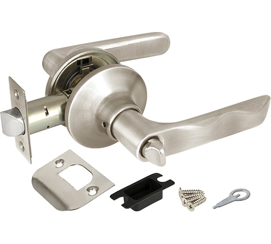 Изображение товара Ручка защелка PUNTO 6024 SN-B фик. мат. никель 36821