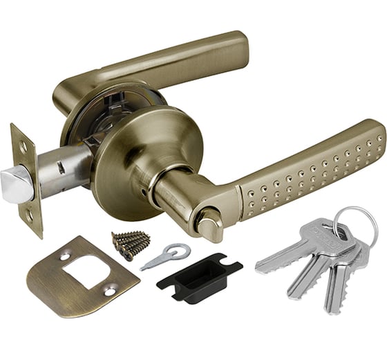 Изображение товара Ручка защелка PUNTO 6026 AB-E кл./фик. бронза 36859