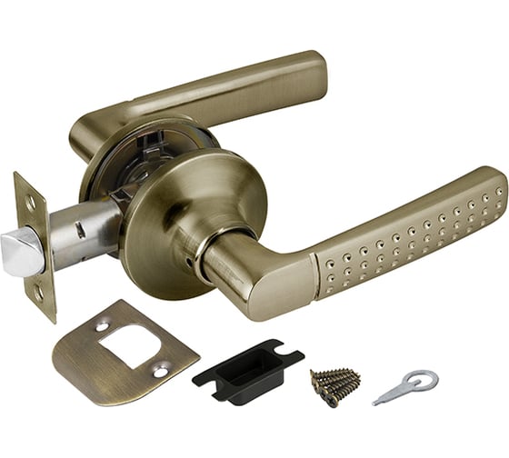 Изображение товара Ручка защелка PUNTO 6026 AB-P без фик. бронза 36807