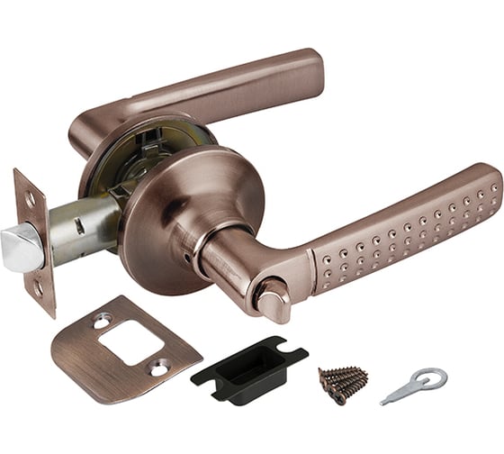 Изображение товара Ручка защелка PUNTO 6026 AC-B фик. медь 36855