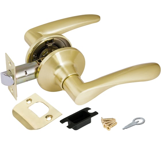 Изображение товара Ручка защелка PUNTO 6020 SB-P без фик. мат. золото 34659