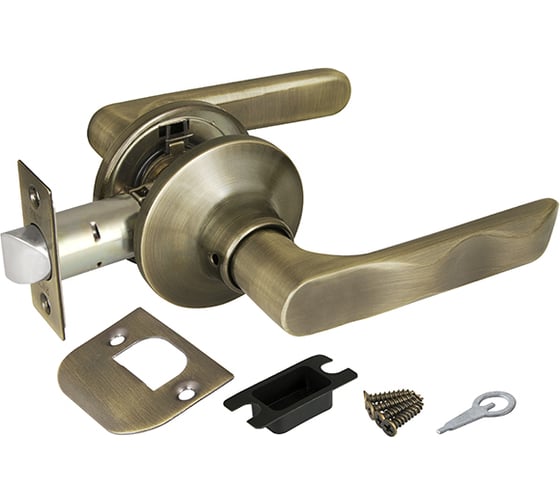 Изображение товара Ручка защелка PUNTO 6024 AB-P без фик. бронза 36803