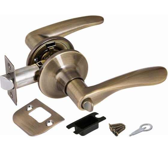 Изображение товара Ручка защелка PUNTO 6020 AB-B фик. бронза 34625