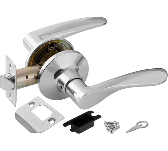 Изображение товара Ручка защелка PUNTO 6020 CP-P без фик. хром 34641