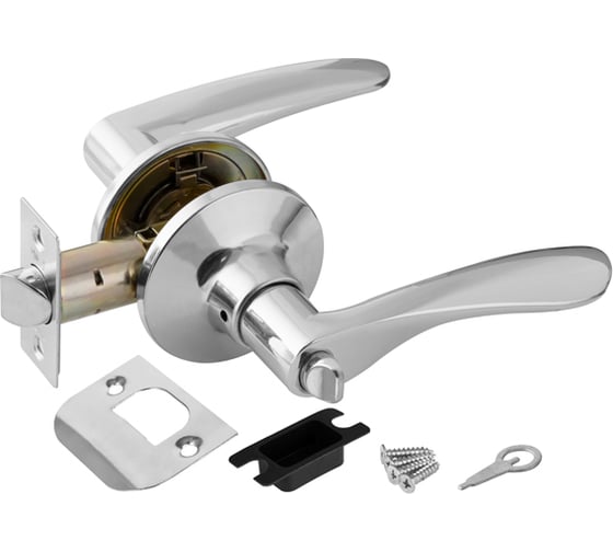 Изображение товара Ручка защелка PUNTO 6020 CP-B фик. хром 34637