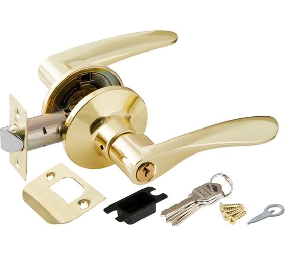 Изображение товара Ручка защелка PUNTO 6020 PB-E кл./фик. золото 34651