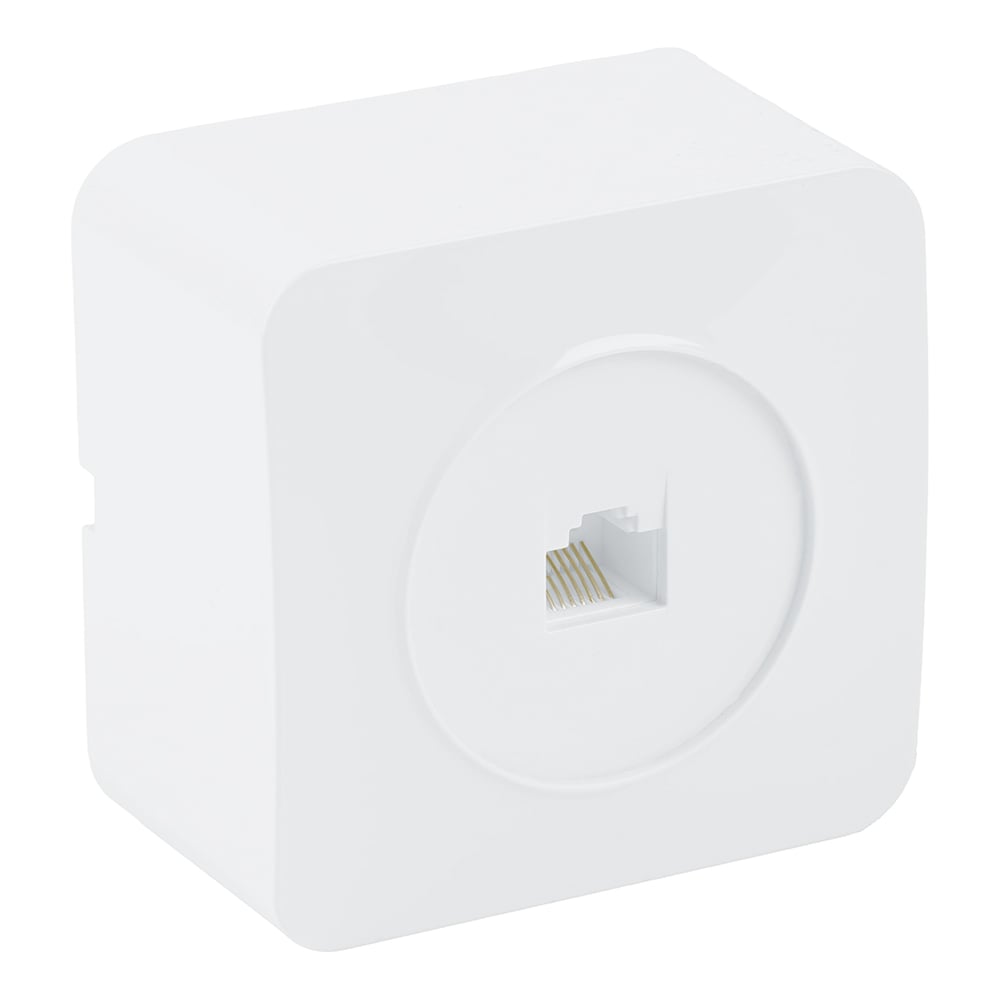 Изображение товара Розетка STEKKER София RJ45 1-местная белая