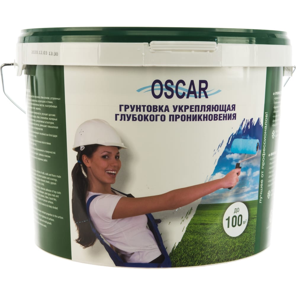 Укрепляющая грунтовка глубокого проникновения Oscar укрепляющая грунтовка braiton paint