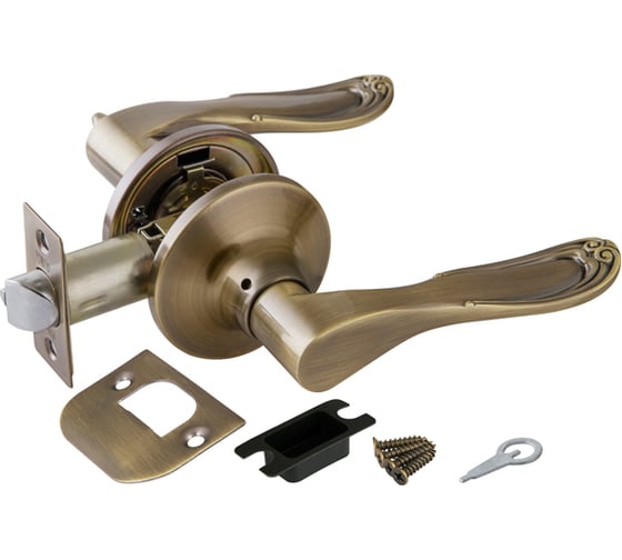 Изображение товара Ручка защелка PUNTO 6030 AB-P без фик. бронза 34671