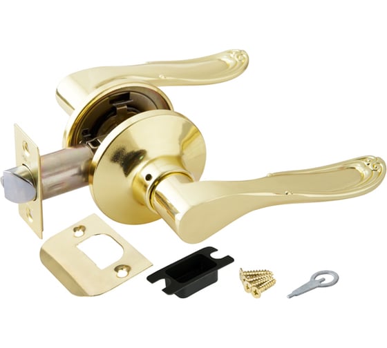 Изображение товара Ручка защелка PUNTO 6030 PB-P без фик. золото 34689