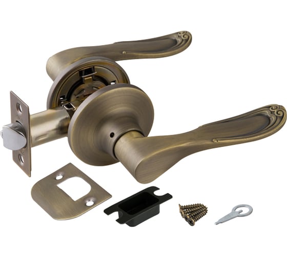 Изображение товара Ручка защелка PUNTO 6030 MAB-P без фик. мат. бронза 34683