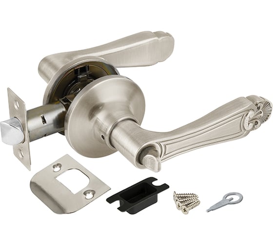 Изображение товара Ручка защелка PUNTO 6037 SN-B фик. мат. никель 36871