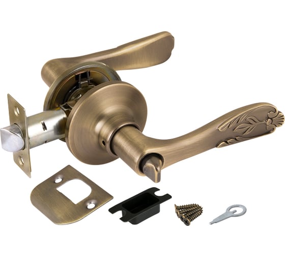 Изображение товара Ручка защелка PUNTO 6033 MAB-B фик. мат. бронза 36775