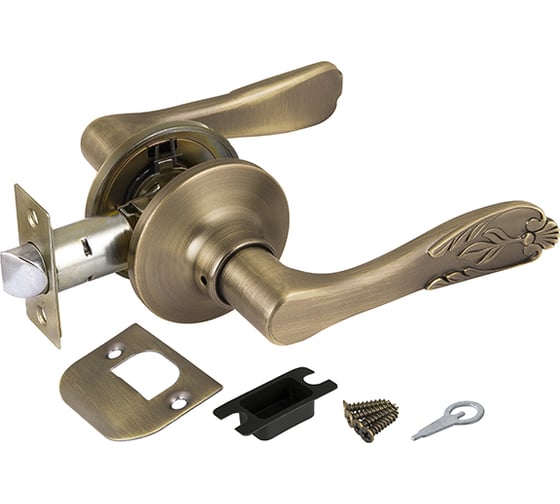 Изображение товара Ручка защелка PUNTO 6033 MAB-P без фик. мат. бронза 36779