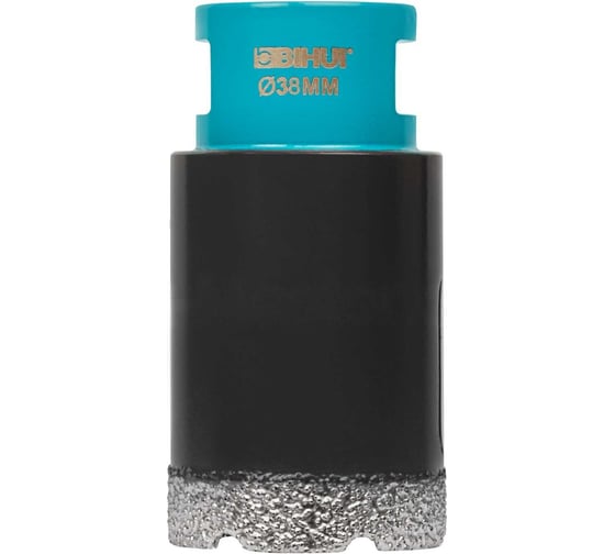 Изображение товара Коронка алмазная по керамограниту 38 мм для УШМ BIHUI DBDF38