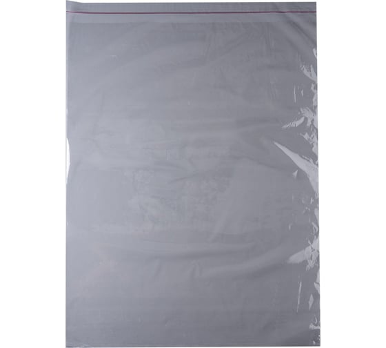 Изображение товара Фасовочный пакет ООО Комус пп, 60x70+5 см, с клеевым клапаном, 30 мкм, 100 шт. 1642061