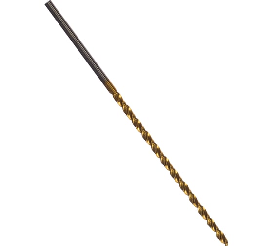 Изображение товара Сверло длинная серия тип GU500DZ (2.5 мм, DIN340, HSCO, TiN) Guhring 5537 2,500