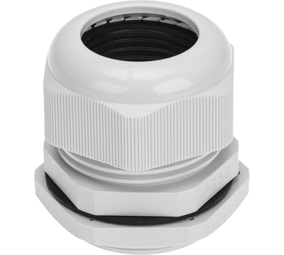 Изображение товара Кабельный ввод REXANT PG-36 (22-32мм) серый, комплект 07-8036-A1