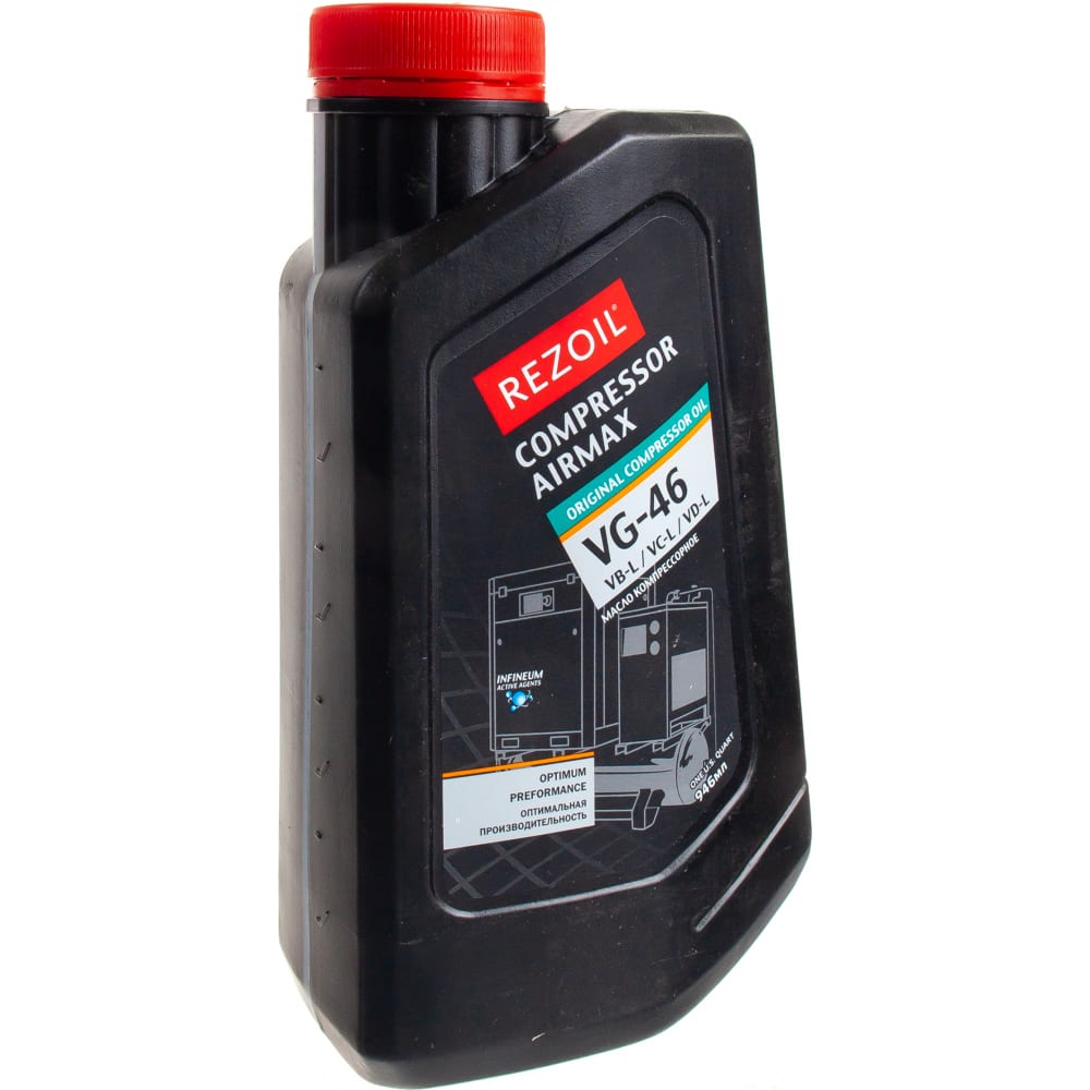 Компрессорное масло REZOIL масло для поршневых компрессоров fubag vdl 100 1л