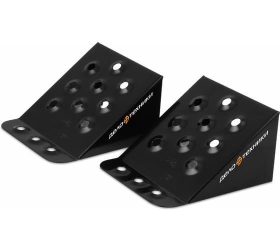 Изображение товара Противооткатные упоры Дело Техники стальные для грузовых автомобилей, 2 шт. 900925