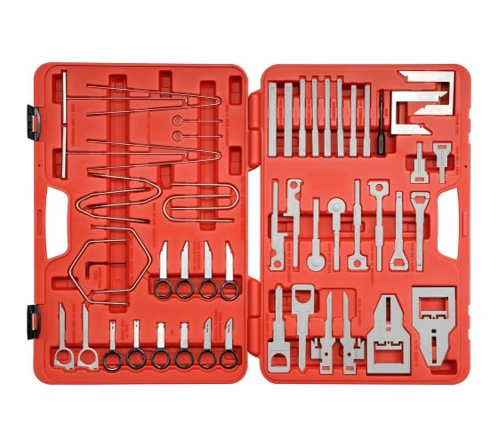 Изображение товара Набор для демонтажа а/м радиоприёмников YATO 52 предмета YT-0838