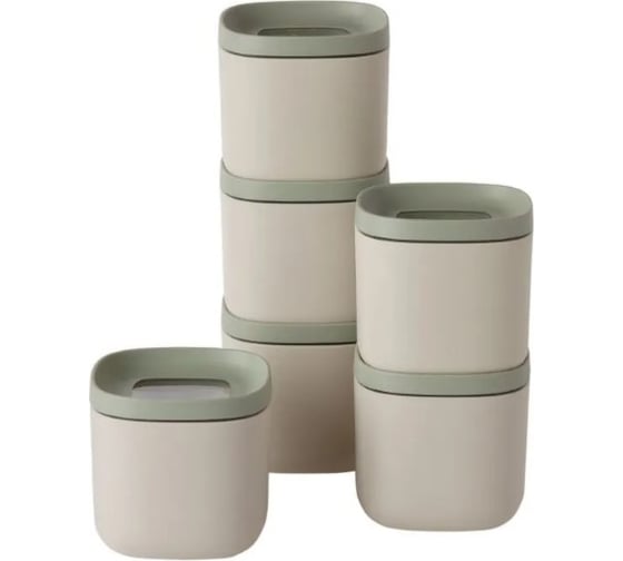 Изображение товара Набор баночек для еды и специй BergHOFF leo balance 6 предметов 3950401