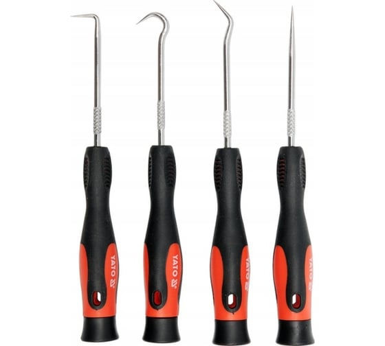 Изображение товара Набор крюков для слесарных работ YATO 4пр YT-0843 37140843 092 1