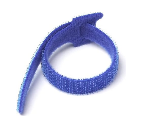 Изображение товара Хомут-липучка LANMASTER 310мм, 20 шт., синий LAN-VCM310-BL