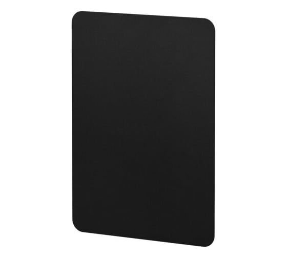 Изображение товара Меловая табличка BRAUBERG А5 14,8x21 см, 10 шт, пластиковая, 0,5 мм, черная 291301