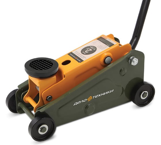 Изображение товара Подкатной домкрат Дело Техники 2 тонны, 145-400 мм, в кейсе 904128