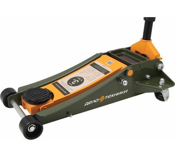 Изображение товара Подкатной домкрат Дело Техники двухплунжерный 3 тонны, 85—500 мм 904433