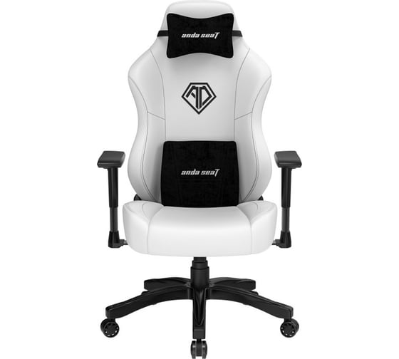 Изображение товара Игровое кресло Andaseat phantom 3, цвет белый, размер l 90 кг AD18Y-06-W-PV