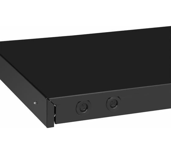 Изображение товара Оптический кросс LANMASTER на 24 адаптера с 2-мя сплайс-кассетами без адаптеров LAN-FOBM-RMS-24SC