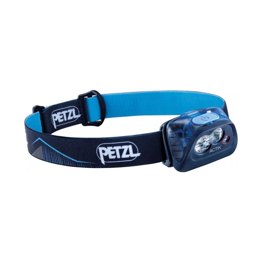 фото Фонарь petzl светодиодный налобный actik синий, 350 лм e099fa01