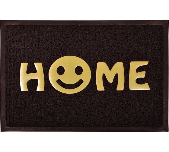 Изображение товара Придверный, пористый коврик VORTEX Home, коричневый, 40х60 22405