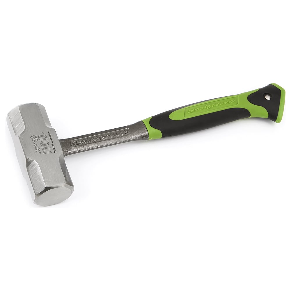 Изображение товара Цельнокованая круглая кувалда 1700 г Дело Техники надежный строительный инструмент