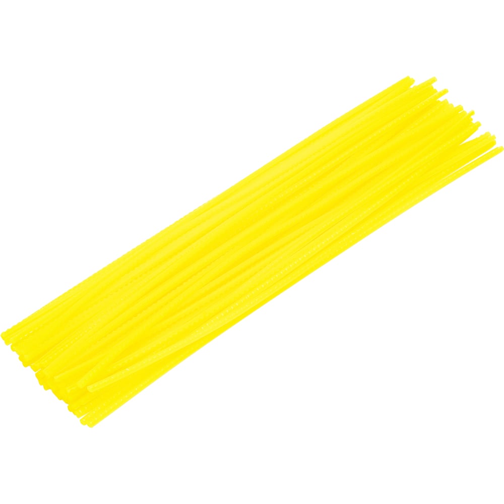 Изображение товара Леска для триммера зубчатый квадрат 3 мм 30 см 50 шт FL DENZEL