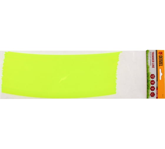 Изображение товара Леска для триммера круглая нарезанная 2,4 мм х 30 см 50 шт FLEX CORD DENZEL 96101