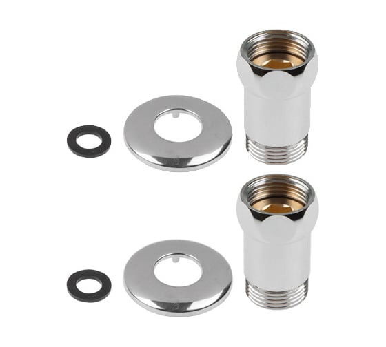 Изображение товара Американка AV Engineering прямая 1 вн. х 1 нар. (2 шт. в упаковке) AVE156005-1