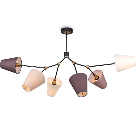 Изображение товара Потолочный светильник Freya hats 6хe14x40w металл черный FR5370CL-06B