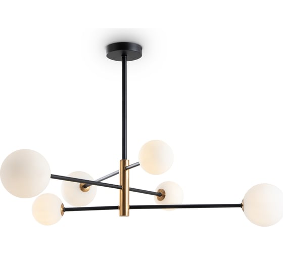 Изображение товара Потолочный светильник Freya sphirity 6хg9x30w металл черный FR5376CL-06B